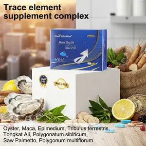 Green Natural Pure Comprehensive Trace Element Supplement - 30 Capsules with Oyster Extract, Maca, Epimedium & 8 Essential Minerals for Balanced Health