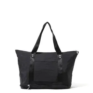 Baggallini Carryall Expandable Packable Tote - Black