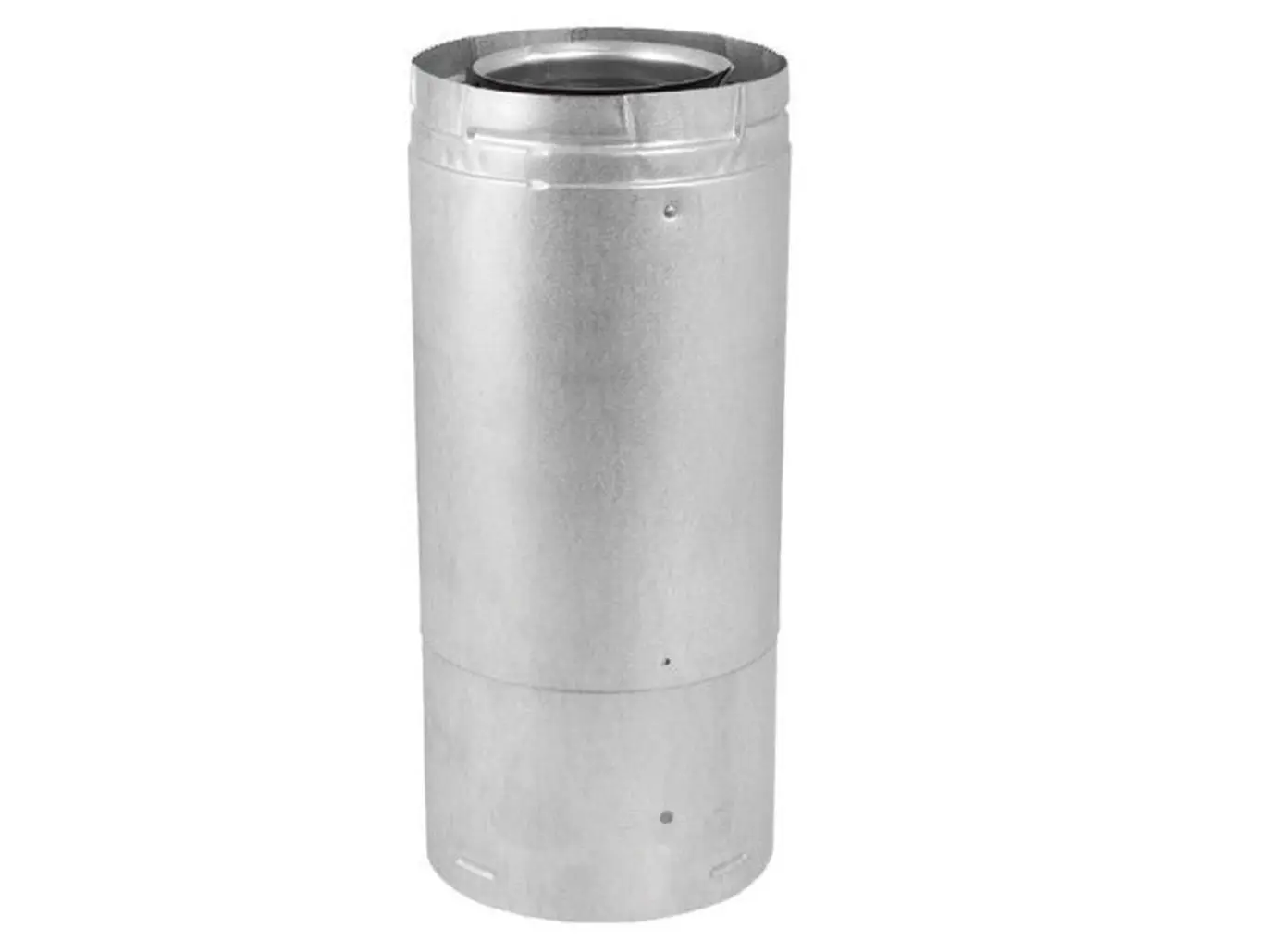 DuraVent 46DVA-24TAB Telescopic Metal Exhaust Pipe, 4 in. x 6-5/8 in. Dia. Inner DirectVent Pro Double Wall Vent Pipe, 17 in.-24 in. Adjustable, Telescopic Metal Exhaust Pipes