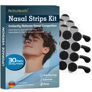 Nasal Strips for Snoring Relief, Extra Strength Nasal Dilator to Improve Breathing & Sleep Quality, Comfortable Sleep Aid anti snore device Snoring Solution Nose Strips for Breathing,Sports for Men & Women, 30 Count