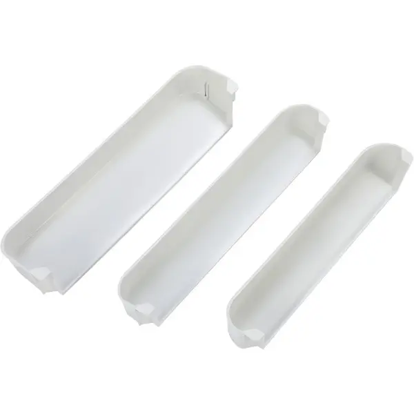 HECASA 29325760166 Refrigerator Door Shelf Kit Compatible with Dometic Refrigerator Freezer Upper Bottom ABS Plastic White Door Shelf Basket Bin Replacement only Durable Appliances