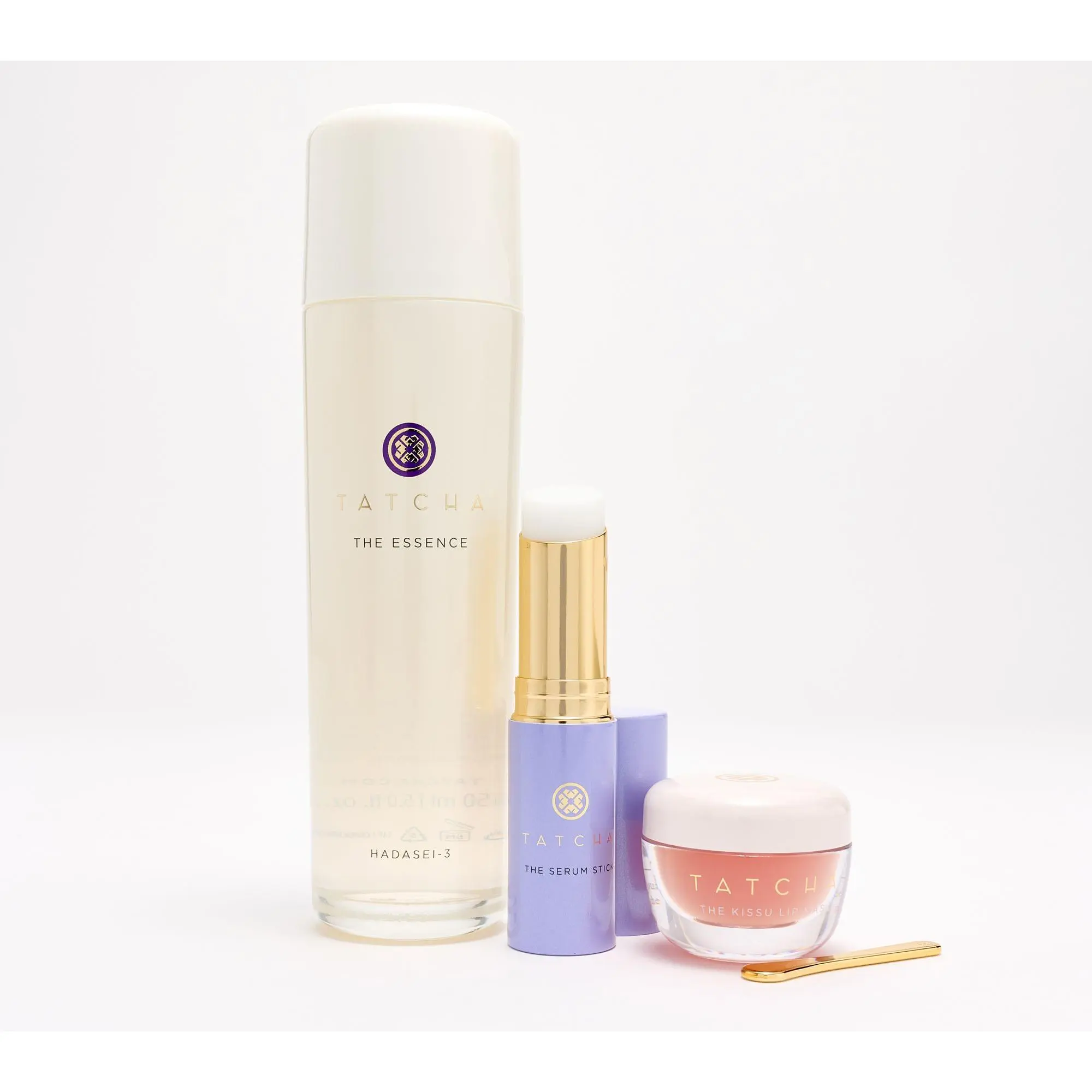 TATCHA Essence, Serum Sitck & Kissu 3-Piece Kit TATCHA Essence, Serum Sitck & Kissu 3-Piece Kit
