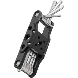 K&F CONCEPT Portable Fold Compact Tool, Folding Hex Key & Screwdriver Multitool Allen Wrench Kit for Photographic Equipment Assembly, Bicycle Repair