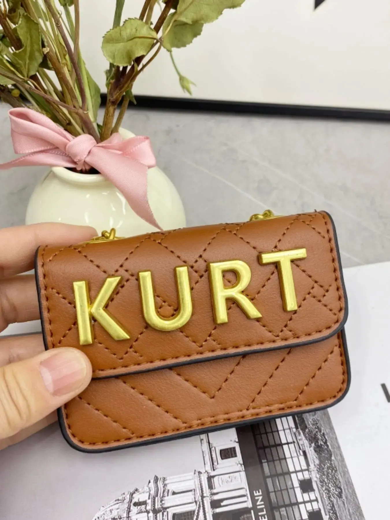 New Trendy Fashion Mini Keychain Wallet, High-End Feel, All-Season Versatile, Perfect Gift, Multiple Styles Available, Chain Shoulder Bag, Cute Mini Purse, Women's Small Wallet, Fashion Accessories, Trendy Crossbody Bag, Everyday Carry Bag