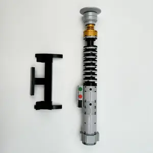 Space Wars Lightsaber, 1 Set Creative Assembly Models with Base Stand, DIY Building Toys for Birthday Gifts, Crafts, Building Block Sets