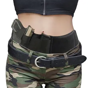 All-Day Comfort Concealed Waist Holster - Breathable Belly Band for Personal Protection, Secure Adjustable Fit for Subcompact to Full Size Gear