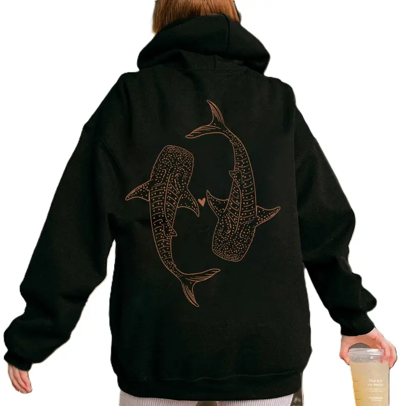 Whale Shark Shark Hoodie Coconut Girl Ocean Beach Hoodie Ocean Inspired Style Ocean Animal Shirt Shark Shirt Beachy Hoodies