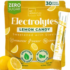 Lemon Candy Electrolytes Powder Stick Pack - 30 Servings