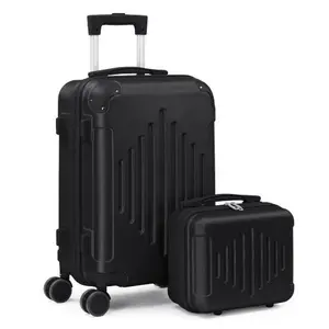 【Summervibes】UBESGOO 2-Piece Luggage Set Hard Shell Carry-On with Universal Wheels, 12in+20in, TSA Lock, Lightweight ABS, Suitable for Travel and Business