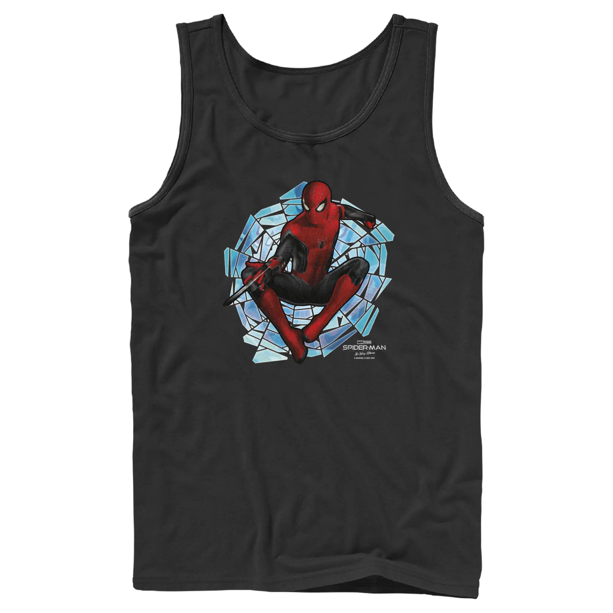 Men's Marvel Spider-Man: No Way Home Spinning Webs Tank Top