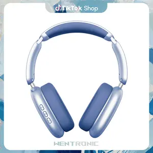WENTRONIC Y02 Electronic Over Ear ANC Headphones - Wireless Bluetooth, 60H Playtime, Hybrid Active Noise Cancellation, Hi-Res Audio, 3.5mm Compatibility, Waterproof, Foldable, Soft Earpads, Built-in Mic for iOS/Android, Over Ear Headphones