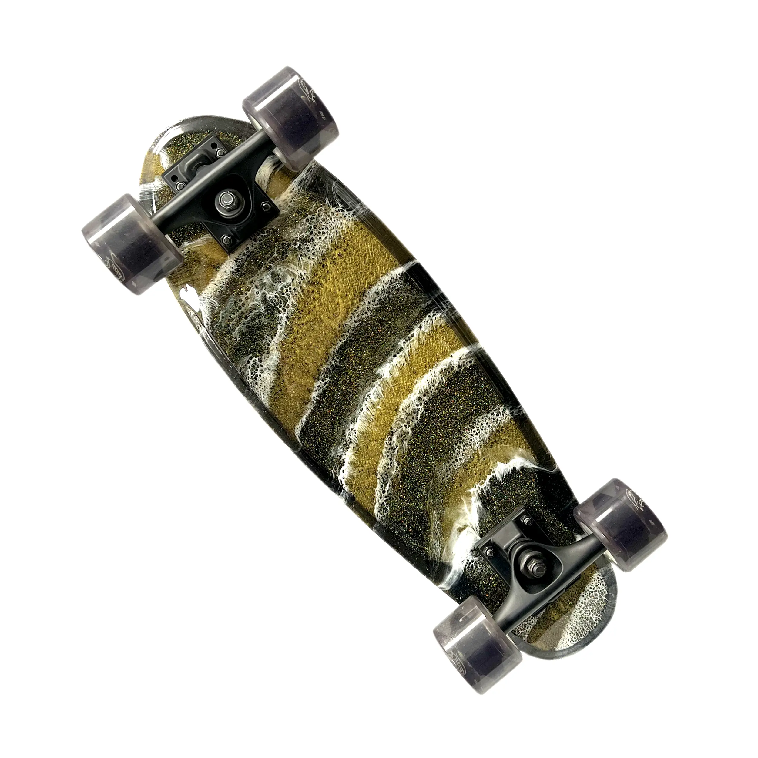 Lucid 23" Nomad Mini Longboard Cruising Skateboard Complete Setup