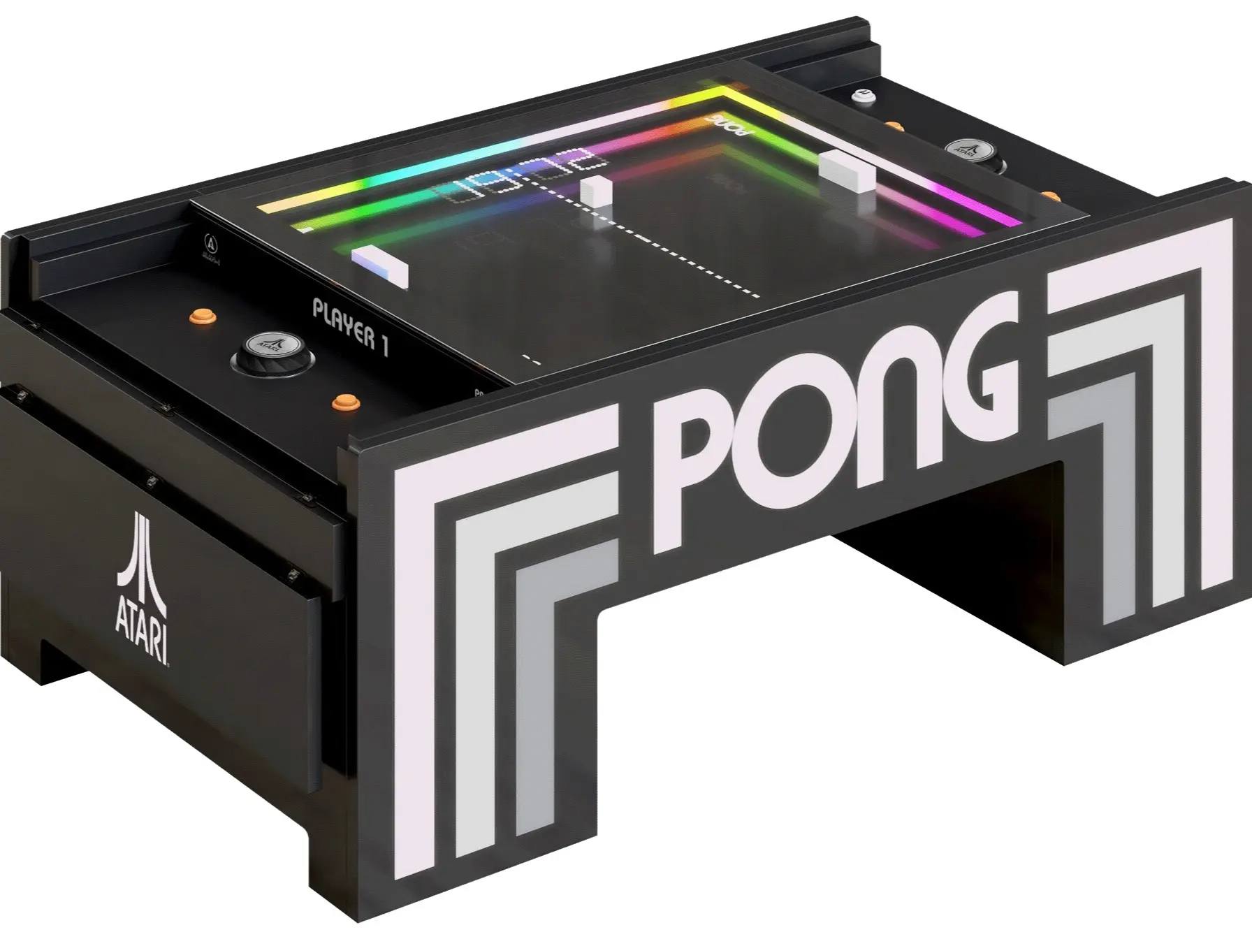 Atari Pong Coffee Table Arcade Game Atari Pong Coffee Table Arcade Game
