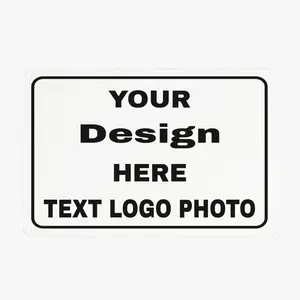 Bulk Custom Metal Signs - Make Your Own Customized Signs for Outdoor, Indoor, Business, Office, Home, Store, Yard, Street, Lawn - Add Your Logo, Text, Photo - 12x8inch B