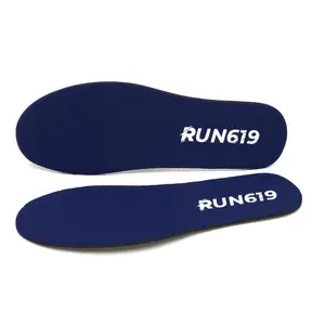 Run 619 Original Thin Flat Insoles | Zero Drop | Firm | Regular Width | 3mm