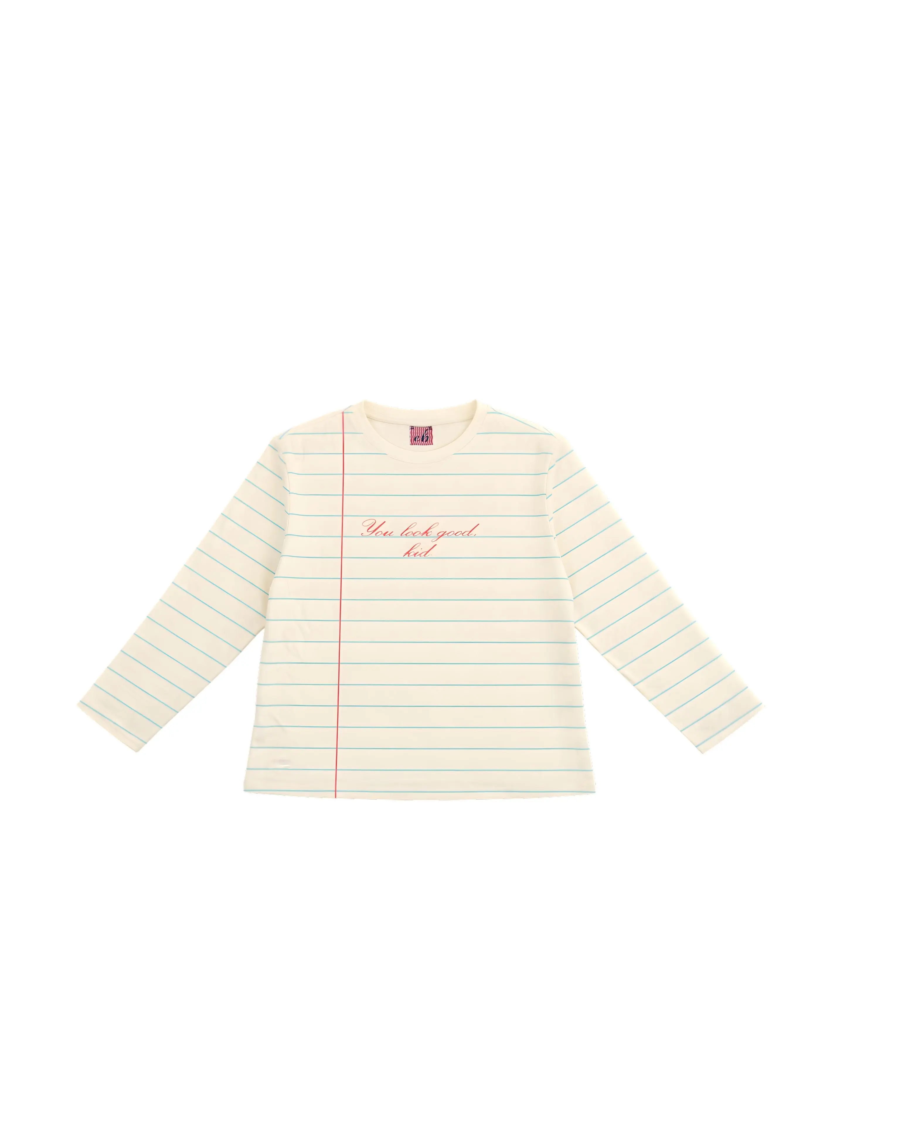 words of affirmation notebook tee