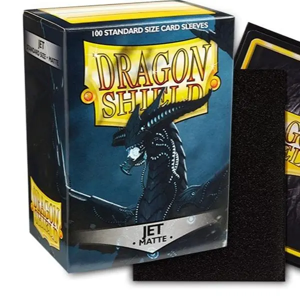 Dragon Shield Sleeve: Matte Jet