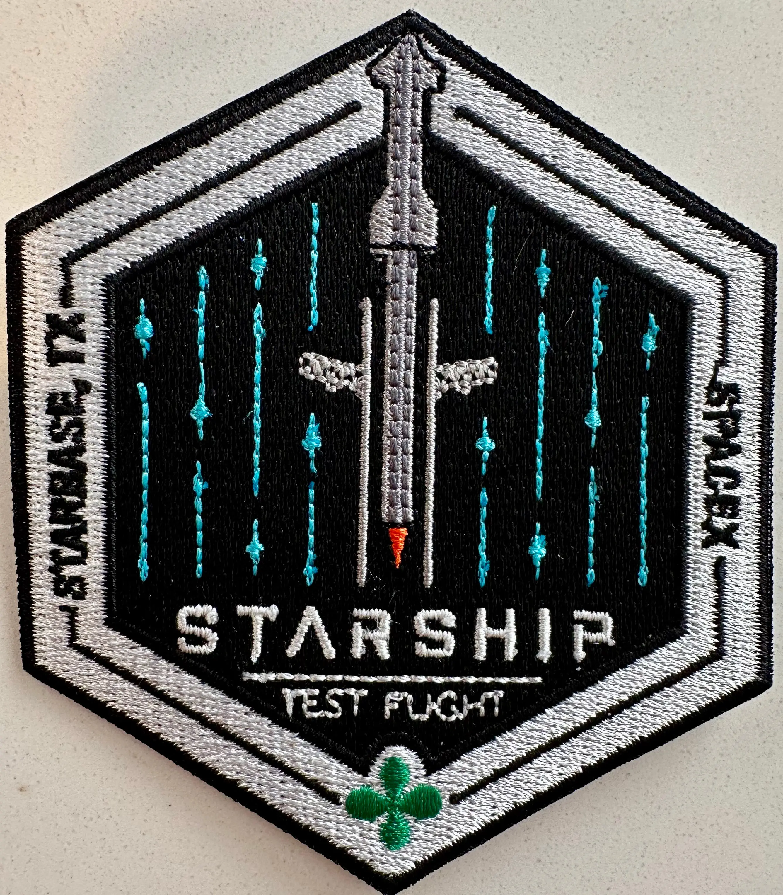 Original SpaceX Starship Orbital Test Flight Mission Patch 3.5 Starbase Texas
