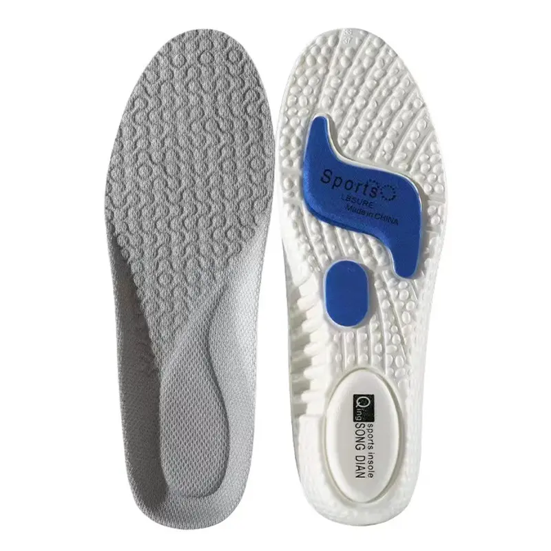 Shoe Insoles for Men Women, Cushioning Shoe Pads Footwear Comfort Insoles Elastic Soft for Sport Running Shoes Pad Replacement Insole