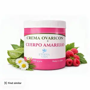 Eterna Vida Crema Ovaricon + Cuerpo Amarillo 250 Grams Made in USA
