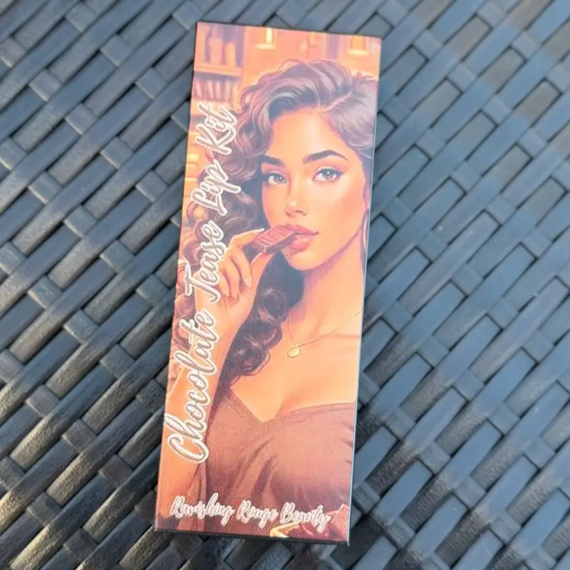 Chocolate Tease Lipstick and Liner Lip Kit - Perfect for Everyday Use
