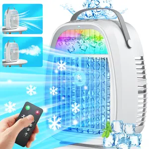 AI Portable Air Conditioners Fan,Evaporative Mini Air Conditioner,Portable AC Air Cooler Handheld Turbine Cooling