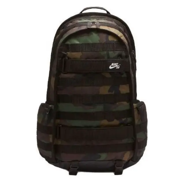 Nike Men's SB RPM Sportswear Camo Backpack for College & Hiking with 15" Laptop Sleeve and Stabilizing Chest Strap, College Boy Gifts