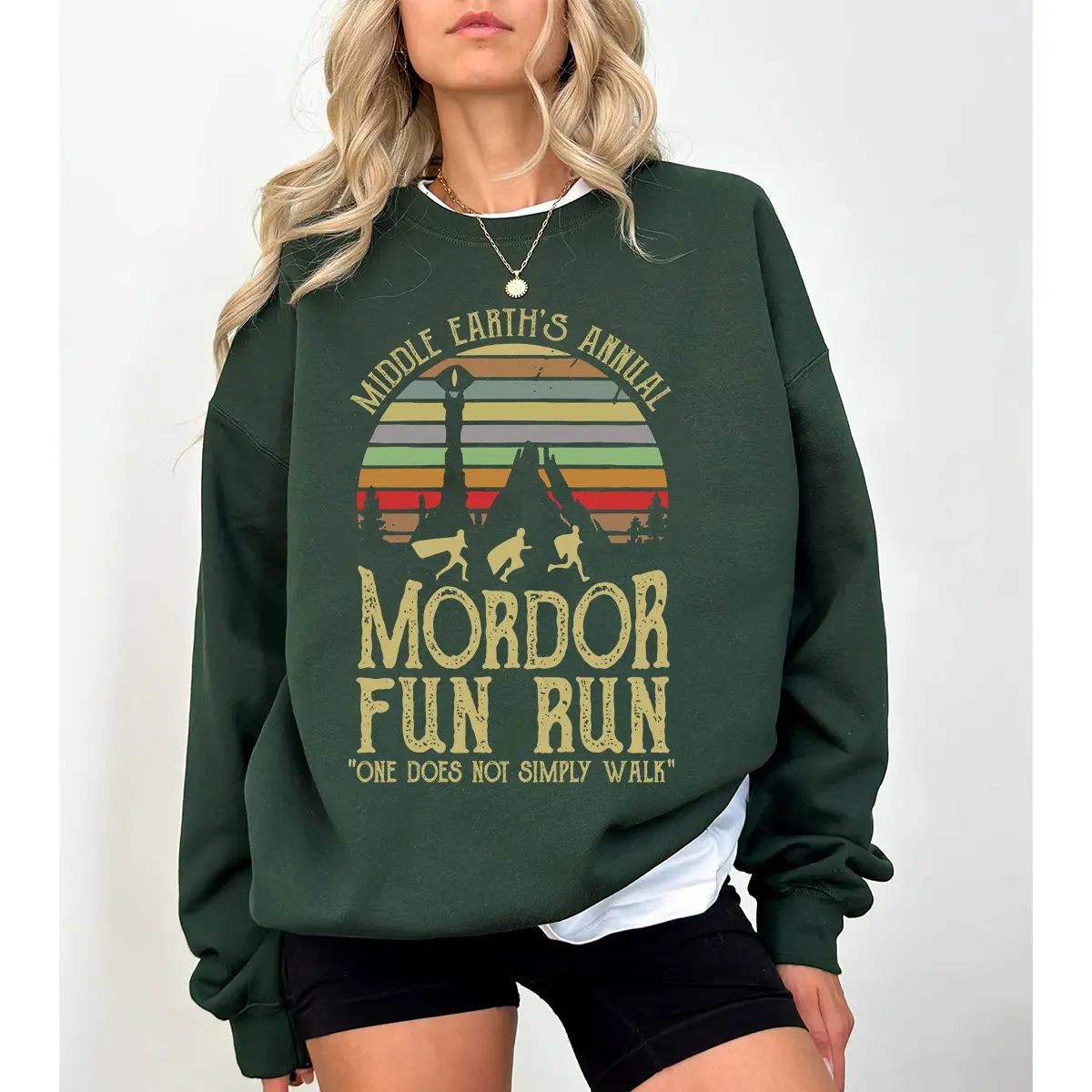 Fun Run LOTR T Shirt Hoodie Sweatshirt Sweater
