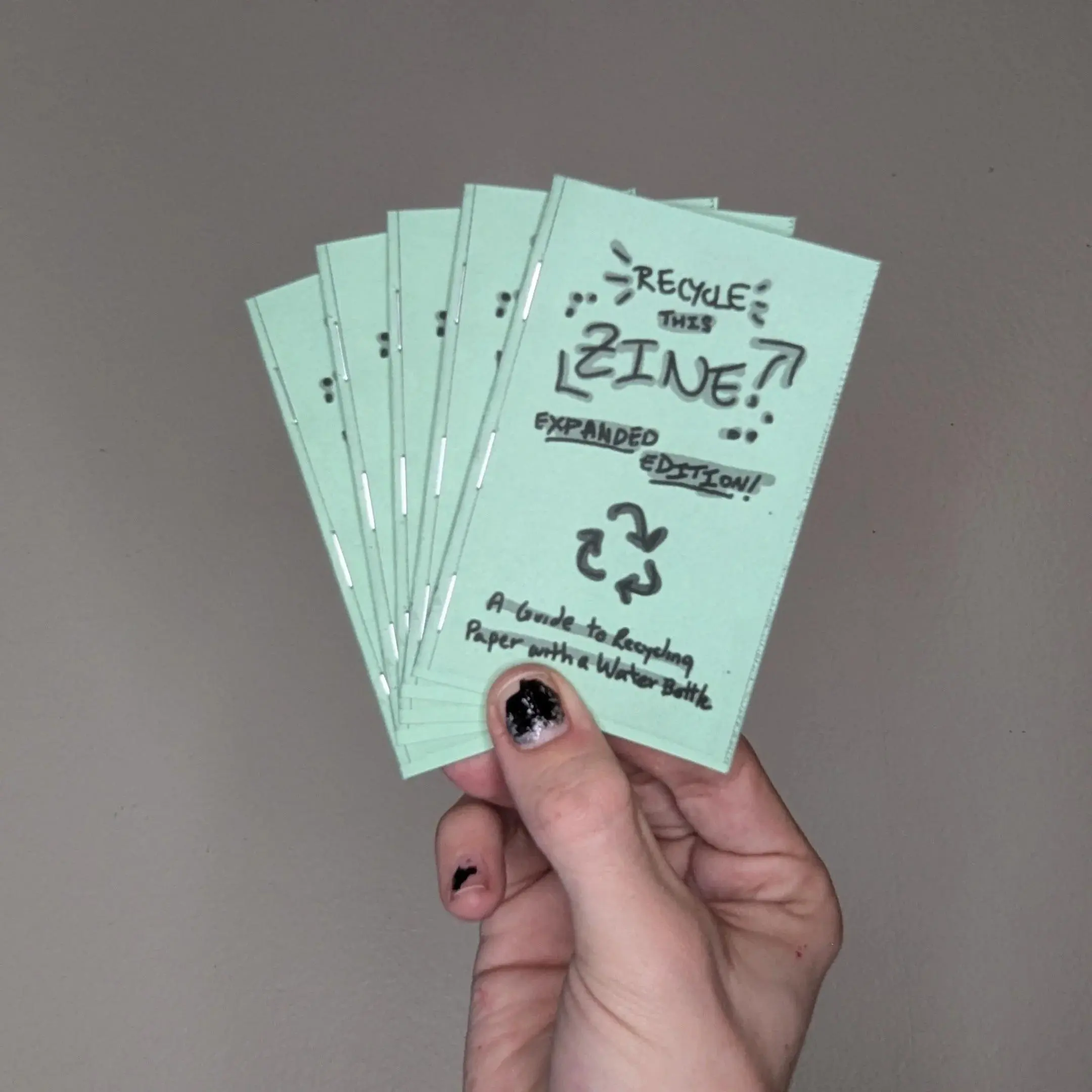 Recycle this Zine! A guide to at home Paper Recycling