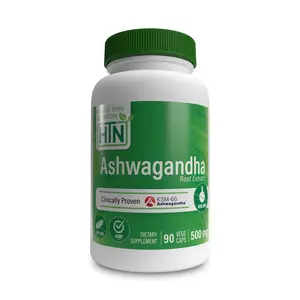 Health Thru Nutrition Ashwagandha – 500mg as KSM-66® Vegecaps | Natural Stress, Mood & Endurance Support
