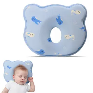 Memory Foam Sleeping Pillow with Cotton Bed Pillow for Kids Boy Girls, Small Pillow, Nap Time, Gifts for Children,Pillow Neck Support Head Support car seat