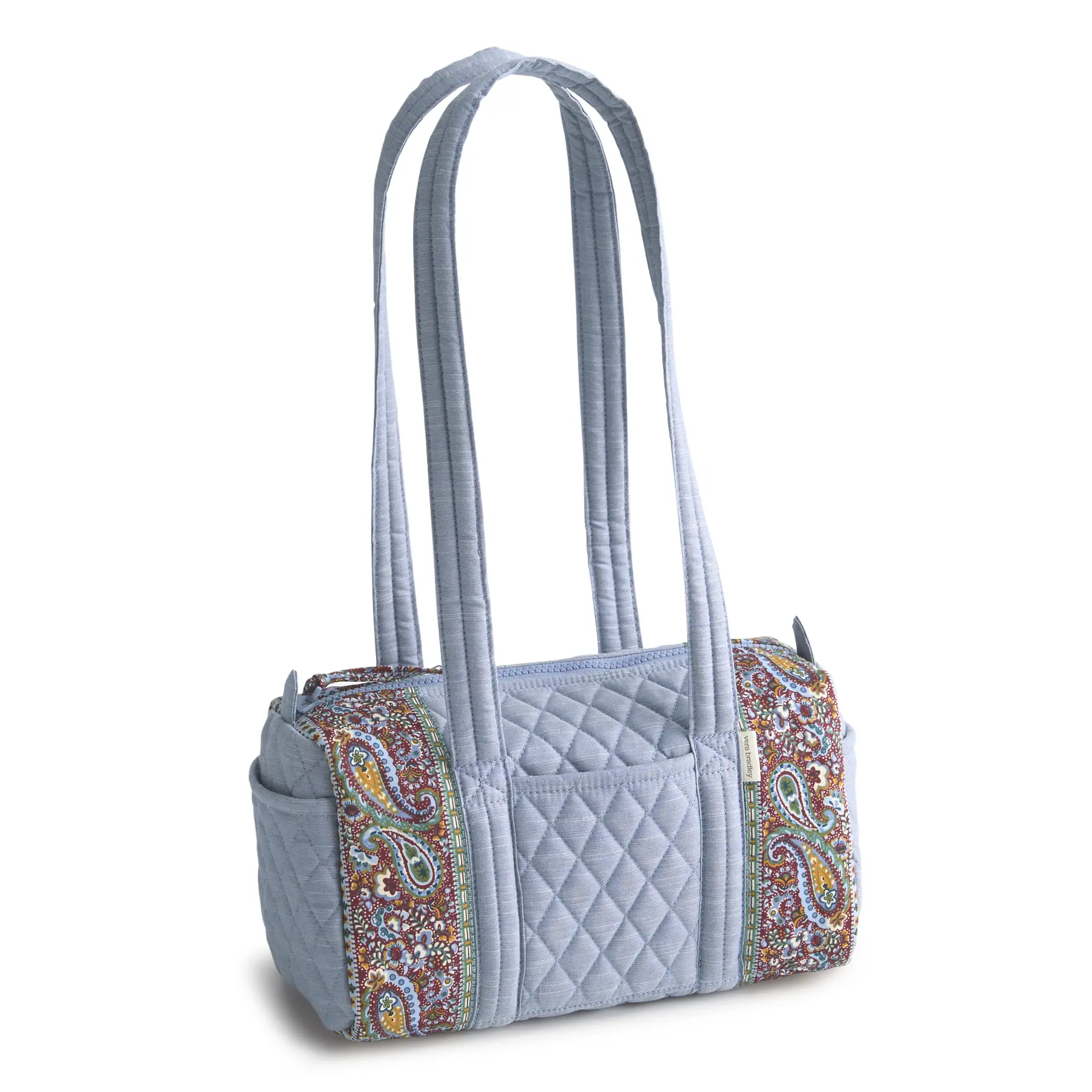 Vera Bradley Women's Heritage Premium Cotton Original 100 Handbag