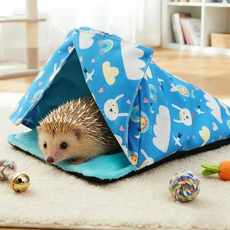 Hedgehog Warm Round Door Curtain Nest, Sugar Tree Lazy Branches, Mountain Mouse Hideaway, Gold Hamster, Wild Rabbit, Danish Pig Sleep State, Hamster Hides, Hamster Cage Habitat, Hamster Cage Accessories