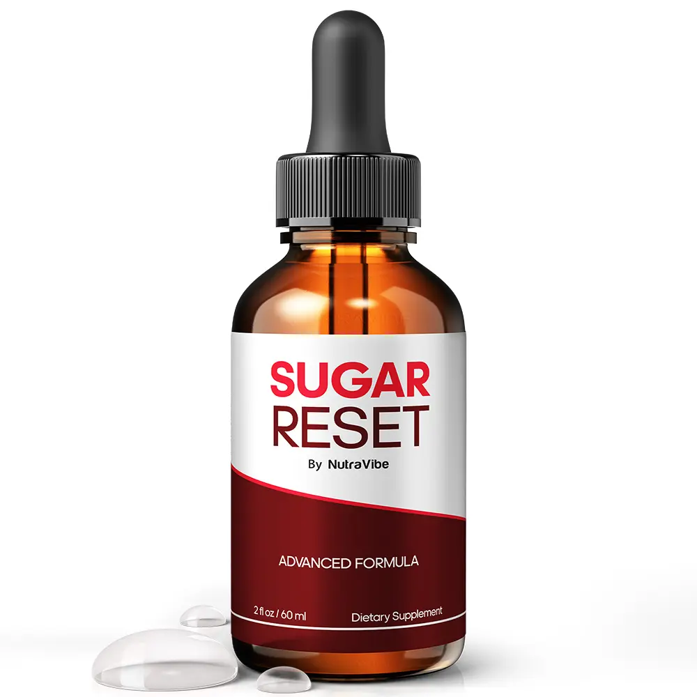 Sugar Reset Drops - Advanced Natural Dietary Supplement with 121mg Proprietary Blend for Health & Wellness