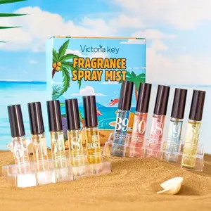 Summer Brazilian Romantic Perfume Gift Set, Vanilla Caramel Scent, Long-Lasting Fragrance, Holiday Gift, Perfect for Christmas & Halloween, Perfume Sets