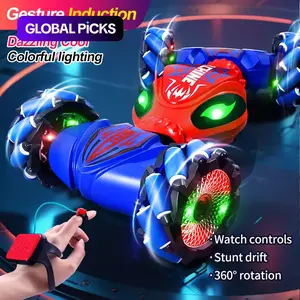 Remote Control Stunt Car, RC Stunt Cars, 4WD Gesture Sensor Deformation Car, Off-road Climbing & RC Drift Toy with Lights, Perfect Birthday & Holiday Gift #GLOBAL PICKS