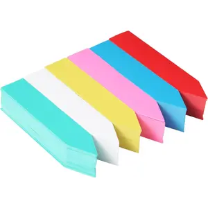 300 Pcs Plastic Plant Nursery Garden Labels 6 Colors 4 Inch Pot Marker Garden Stake Tags Waterproof Plant Markers Manmel