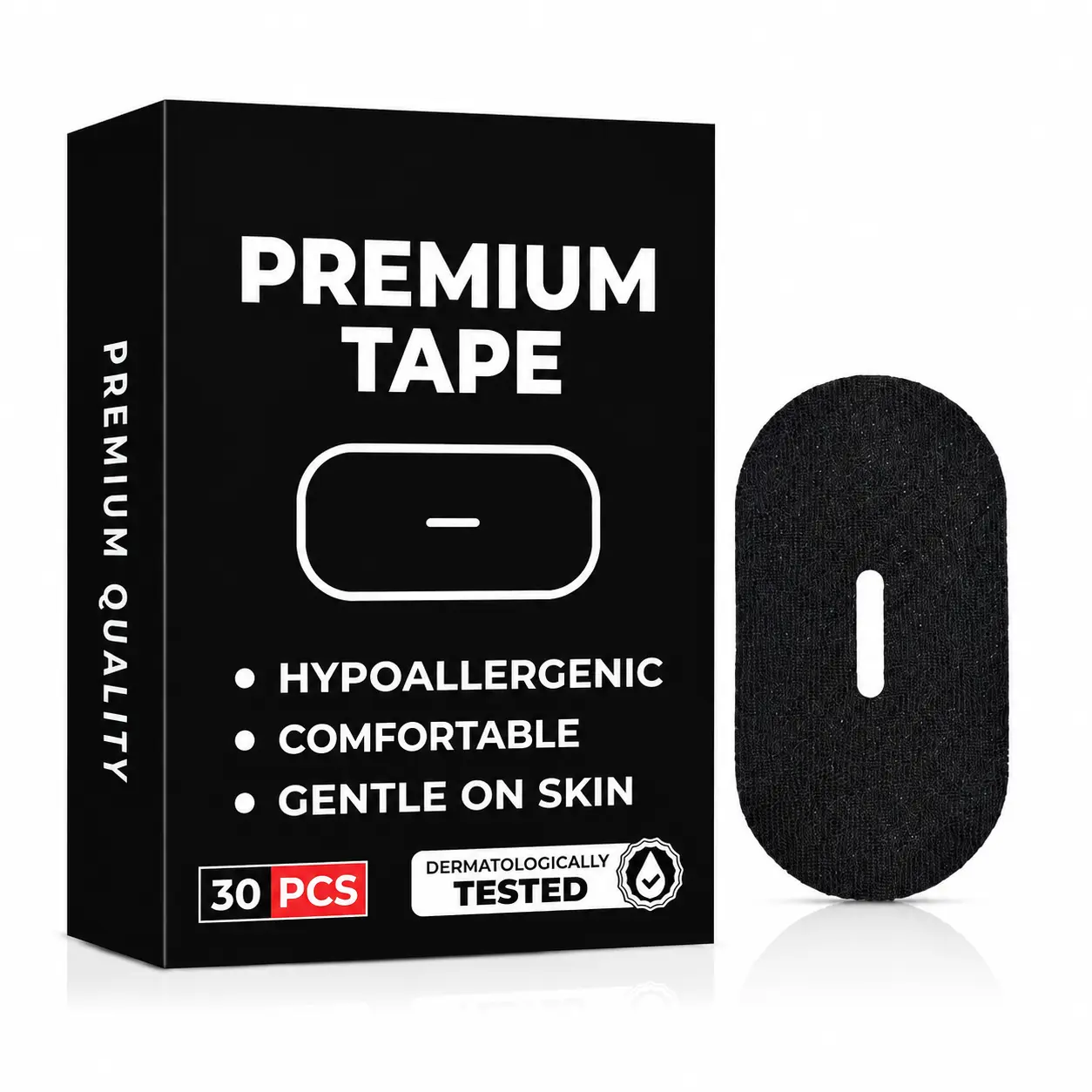 30Pcs Medical Grade Anti-Snoring Sleep Mouth Tape - Nasal Breathing Strips for Mouth Closing, Indoor Sleep Quality Enhancement (Sports & Outdoor Indoor Recreation Equipment)
