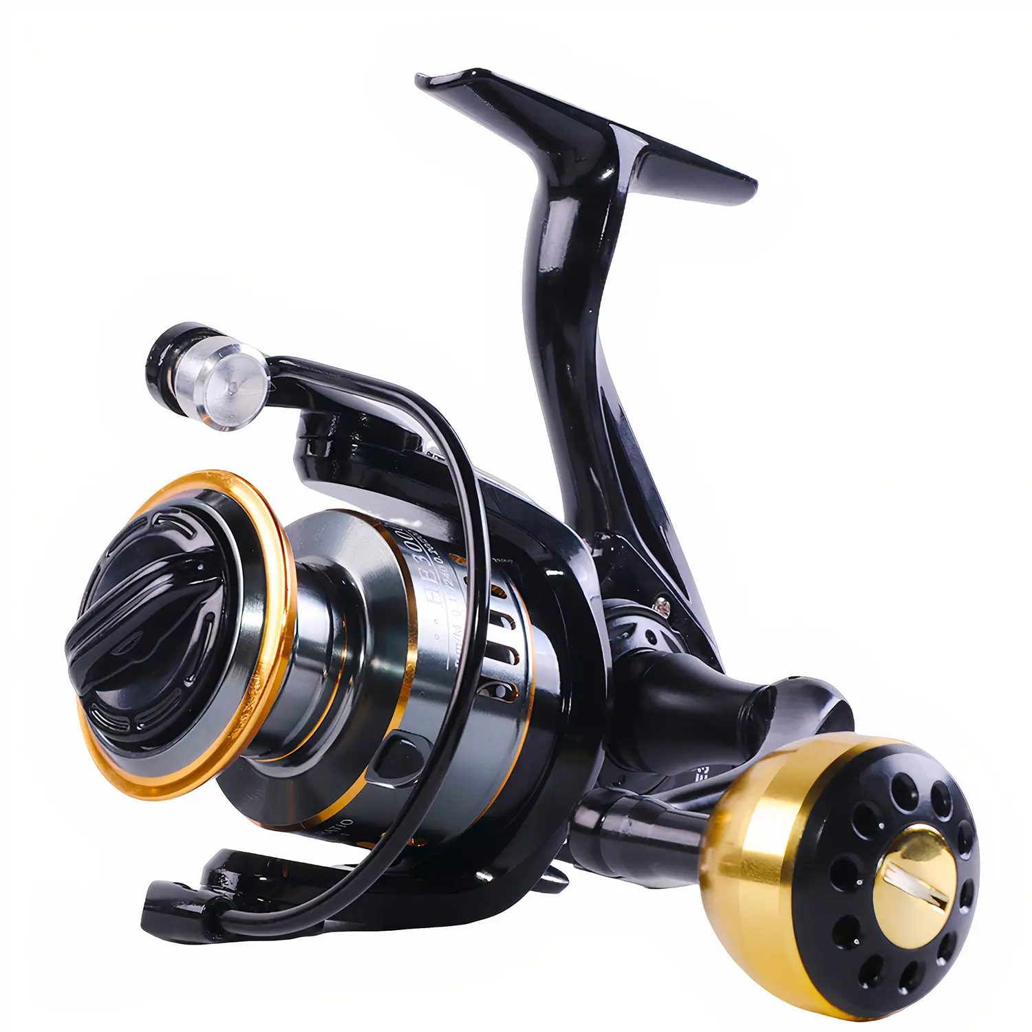Spinning Reel Combo - Lightweight, Water-Resistant Aluminium Spinning Fishing Reel Set for Inshore Angling & Outdoor Fishing Activities, Light Weight, Alloy Body, Smooth Spin