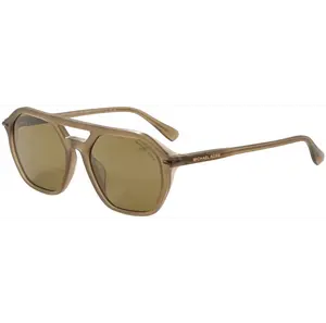Michael Kors Men's Jackson Hole 57mm Olive Transp. Sunglasses MK2251U-40127I-57