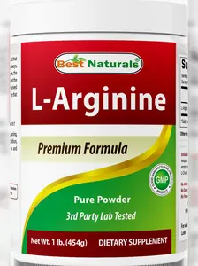 Best Naturals L-Arginine Powder 1 Pound