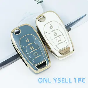 For Chevrolet Key Cover for 2020 2019 2016 Cruze, New Cruz Customization, Wanhua X1 Key Case, Key Fob Cover, Universal Fit, Durable Design, Car Key Protector