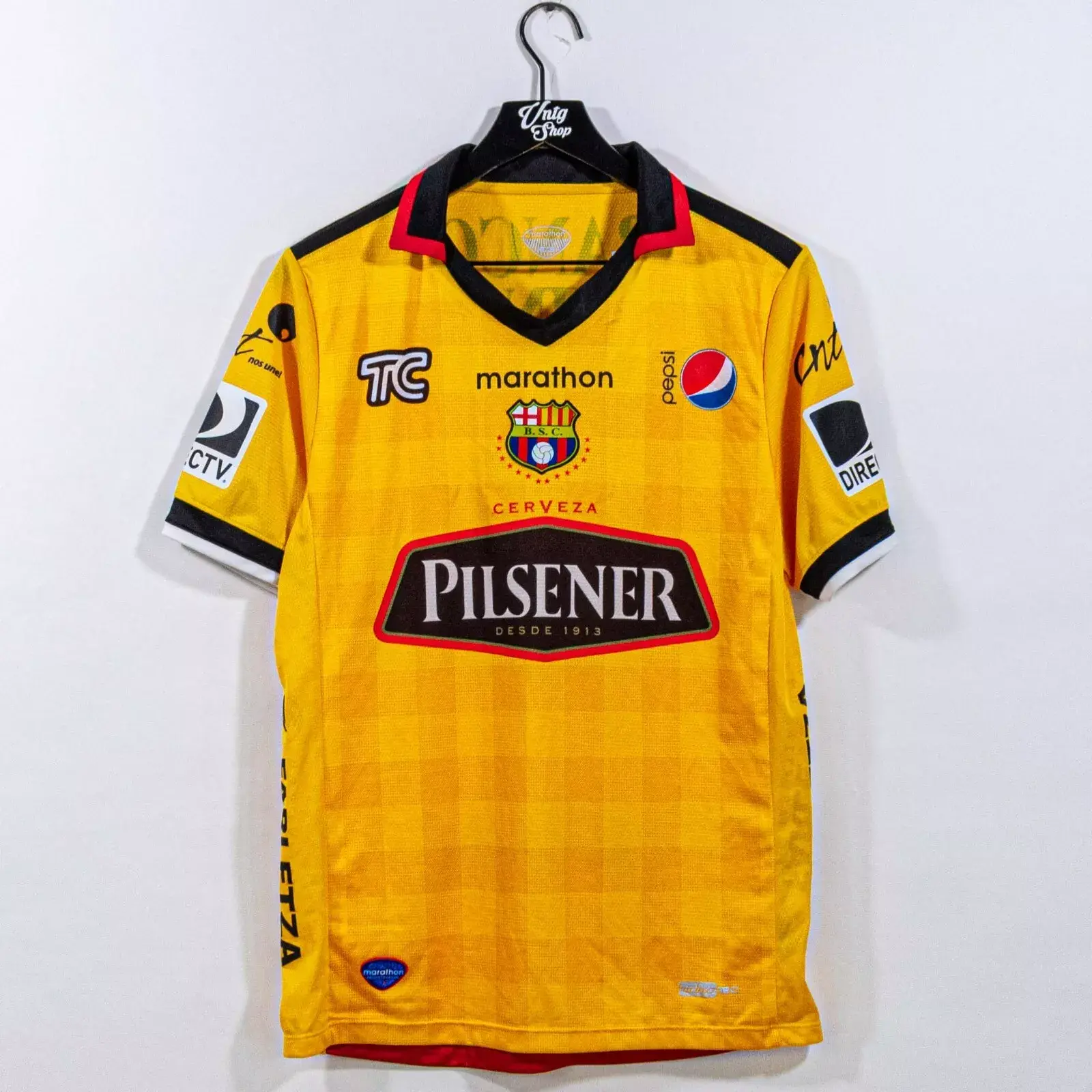 Barcelona SC Equador Home Jersey 2014 Soccer Futbol Medium Blokecore,soccer jersey,football jersey authentic, fan shirt, sports shirt, jersey vintage, special edition, match jersey, training wear.