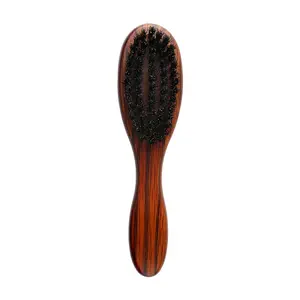 Natural Wood Hairbrush for Volume Control and Gentle Styling