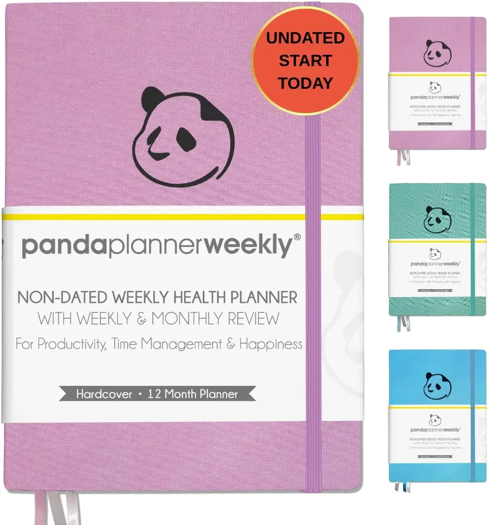 12 Month Weekly Health Planner: Take Control of Your Mental Health