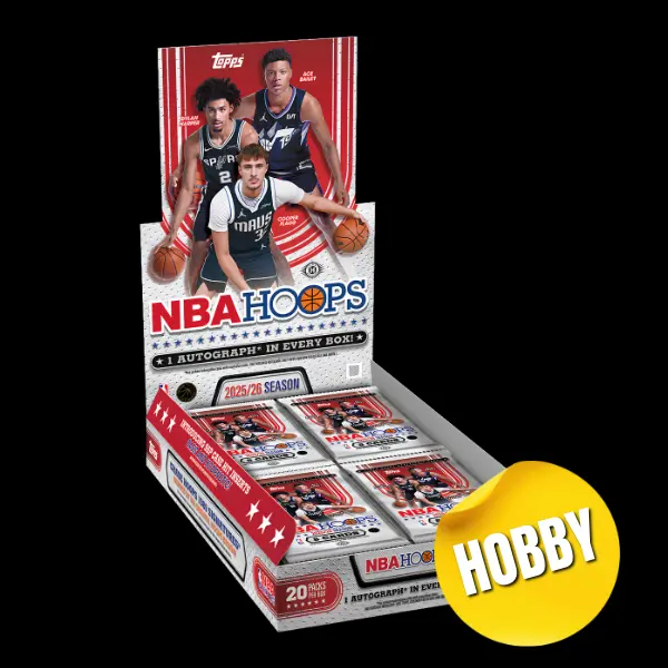 2025-26 Topps NBA Hoops Basketball Hobby Box