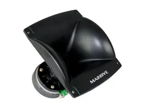 Massive Audio F3 - 1" SCREW-ON ABS BI-RADIAL FLARE HORN 60X40