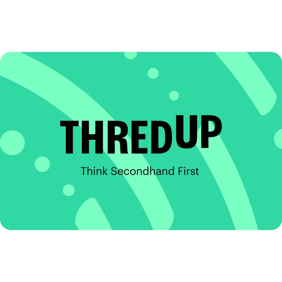 thredUP eGift Card | Online Thrift, Secondhand Clothing & Fashion
