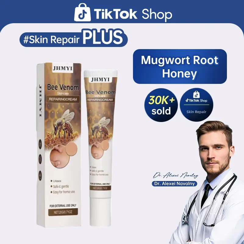 Moisturizing Skin Repair Cream with Mild Herbal Formula for Face and Body, Portable & Skin-Friendly, Prop 65 Safe