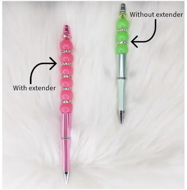 117cm beadable Pen Extender Replacement 50pcs for Pen DIY